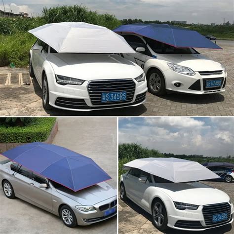 Buy Half Automatic Awning Tent Car Cover Outdoor