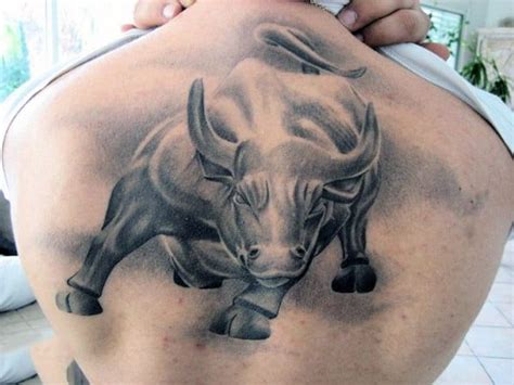 70 Bull Tattoos For Men Eight Seconds Of 2000 Pound Furry