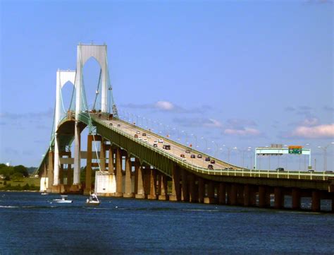 Newport Bridge Claiborne Pell Bridge Although Formally N Flickr