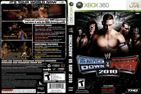 Xbox Realm Xbox 360 Wwe Smackdown Vs Raw 10 Rghjtag E Isolt