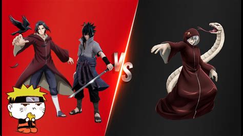 Itachi And Sasuke Vs Kabuto Full Fight Youtube