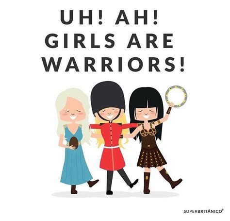 Las Chicas Son Guerreras Superbritanico Guerreros Las Chicas Son Guerreras