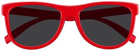 Sunglasses Red Eyewear Clip Art Glasses Png Download