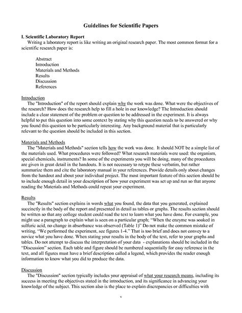 Scientific investigation and report do males and females have different abilities when estimating size student's name abstract the key point for introduction part is indicate the purpose of this report and outline background knowledge for estimating size, and provide. Remarkable Example Of Scientific Method Research Paper ...