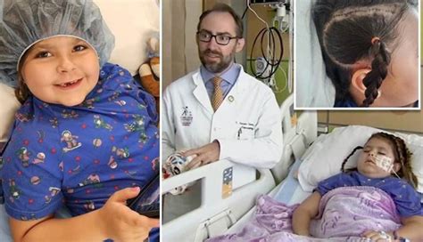 Six Year Old Girl Undergoes Life Saving Brain Surgery For Rare