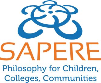 Sapere Logo | Philosophy for children, Philosophy, Homeschool