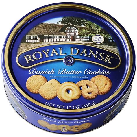 Royal Dansk Danish Butter Cookies 12 Oz