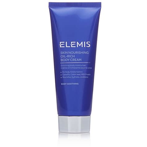 Elemis Skin Nourishing Oil Rich Body Cream 100ml Qvc Uk