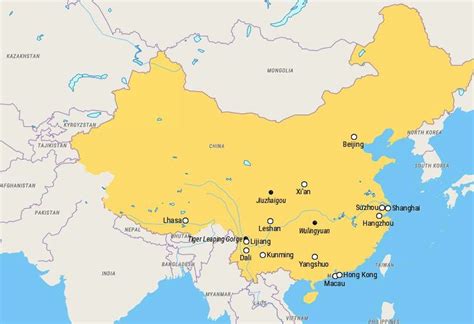 17 Best Places To Visit In China Map Touropia