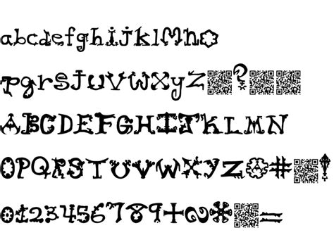 Fake Hieroglyphs Font In Truetype Ttf Opentype Otf Format Free And