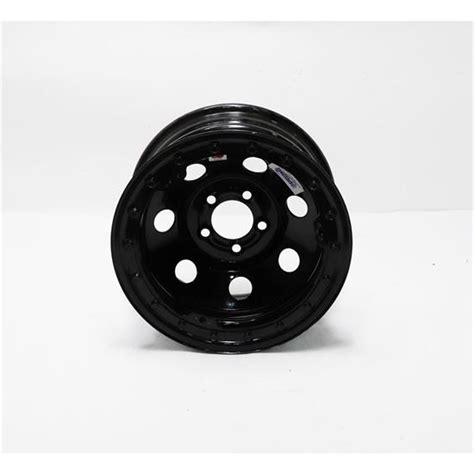 Some beadlock wheels have wide lock rings that prevent damage to the rim and valve stems. Speedway 15x8 IMCA Black Wheel 3 Backspace Beadlock 5x4.5