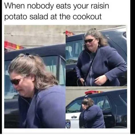 White People Potato Salad With Raisins White Feminist Releases Raisin