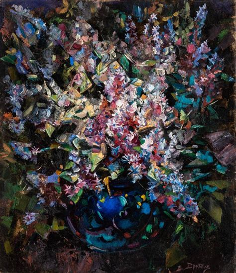 Sold Price Attrib To Mikhail Vrubel Russian 1856 1910 Lilacs