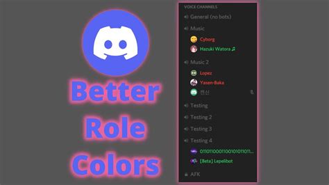Betterdiscord Better Role Colors Top Plugins Youtube