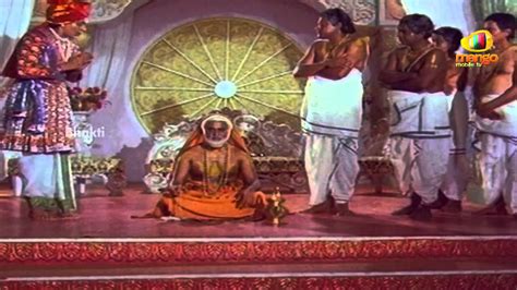 Sri Mantralaya Raghavendra Swamy Mahatyam Scenes The Diwan Welcomes