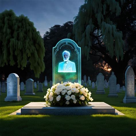 Holographic Headstone Ai Generated Artwork Nightcafe Creator