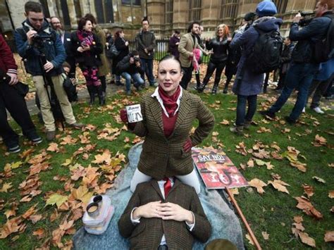 Porn Protest Westminster Hosts A New Take On Sitdown Protest Home News News The Independent