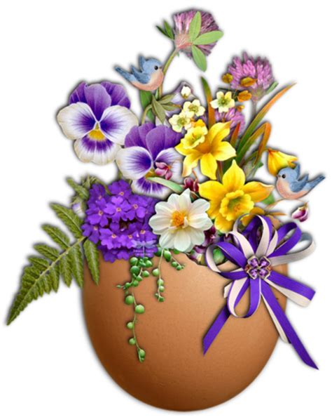 Download High Quality Spring Flowers Clipart Easter Transparent Png