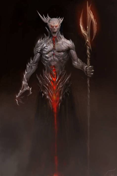 Demon Sorcerer 2 By Manzanedo On Deviantart Fantasy Demon Demon Art