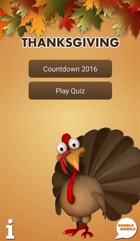 Android Için Thanksgiving Countdownand Trivia İndir