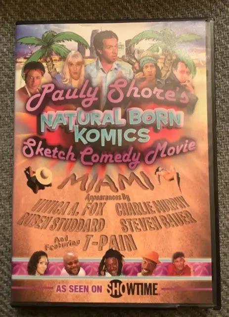 Pauly Shores Natural Born Komics Sketch Comedy Movie Miami Dvd 2008