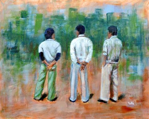 Silence Painting By Usha Shantharam Saatchi Art