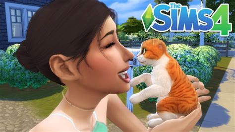 Adopting A New Kitten The Sims 4 Youtube