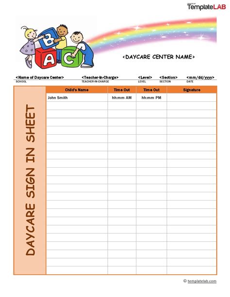 Editable Free Sign In Sheet Template Free Downloadable And Printable