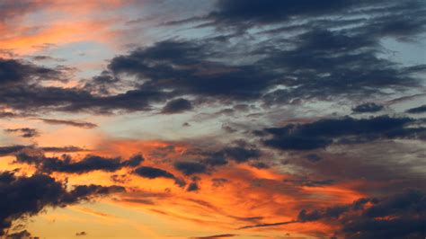 Sky Cloud Sunset Evening 4k Hd Wallpaper