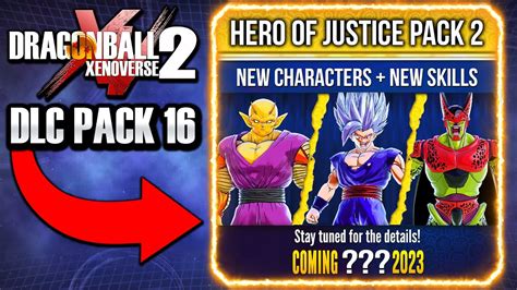 Dragon Ball Xenoverse 2 Dlc Pack 16 New Character Trailer Release