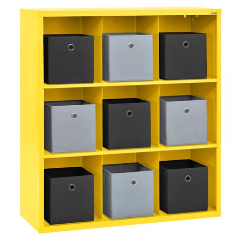 Cubby 46 In X 52 In Yellow 9 Cube Organizer