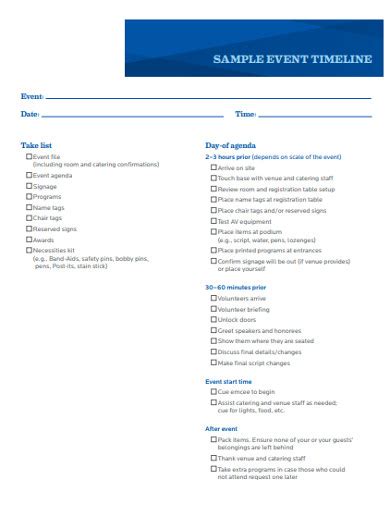 Free 15 Event Timeline Examples And Templates Download Now Examples
