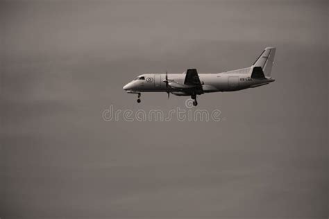 Private Jet Flying Up In The Sky Editorial Stock Image Image Of