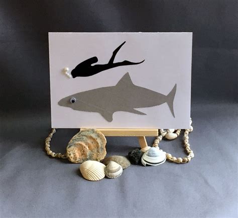 How are the terms card sharp and card shark related? Shark invitations,handmade recycled fabric greeting card,shark art,blank,scuba… (With images ...