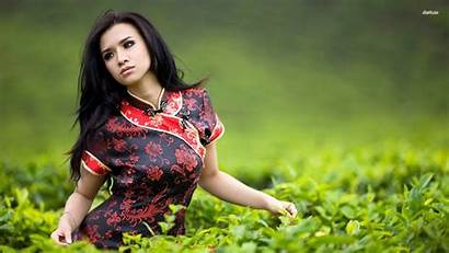 Chinese Asian Hair Outdoors Clothing Wallpapers Background