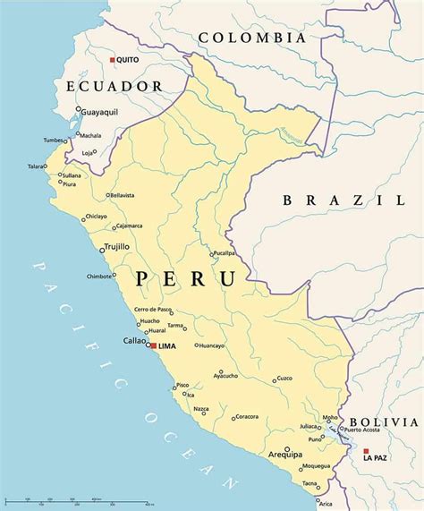 Mapas De Perú Mapas Políticos Y Físicos Para Descargar E Imprimir