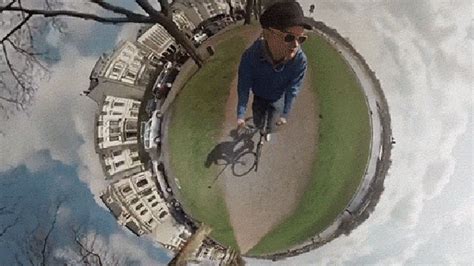 This Bike Ride Filmed As A 360º Panorama Is Amazing