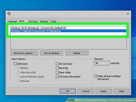 How To Uninstall Windows 7 From Your Computer With Pictures Wiki