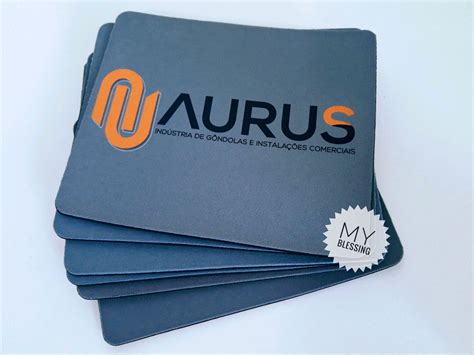 Mouse Pad Personalizado Para Empresa Elo Produtos Especiais