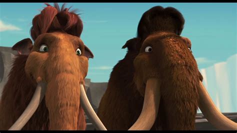 Ice Age 2 The Meltdown Mammoths Scene Hd 1080p Youtube