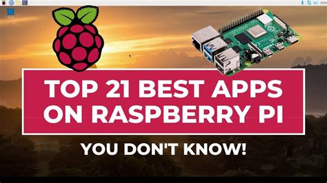 21 Awesome Apps On Raspberry Pi OS That You Might Not Know Raspberry