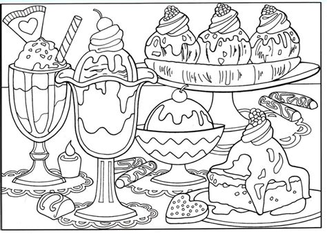 Food Coloring Pages Free Printable Kidsworksheetfun