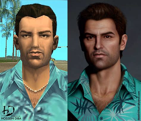 Artist Turns Old Gta Characters Into Lifelike 3d Models Techspot