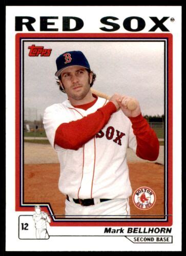2004 Topps 569 Mark Bellhorn Boston Red Sox Ebay