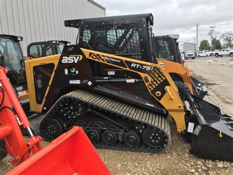 2018 Asv Rt75 Skid Steer Track For Sale Roeder Implement Iowa