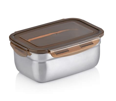 Relax Stainless Steel 188sus304 Rectangle Food Storage Takeaway