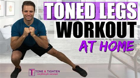 Toned Legs Workout At Home 20 Minute Workout To Tone Your Thighs And