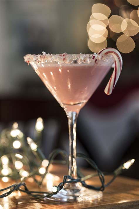 A Peppermint Martini Sets The Tone For Festive Cheer And Is The Perfect