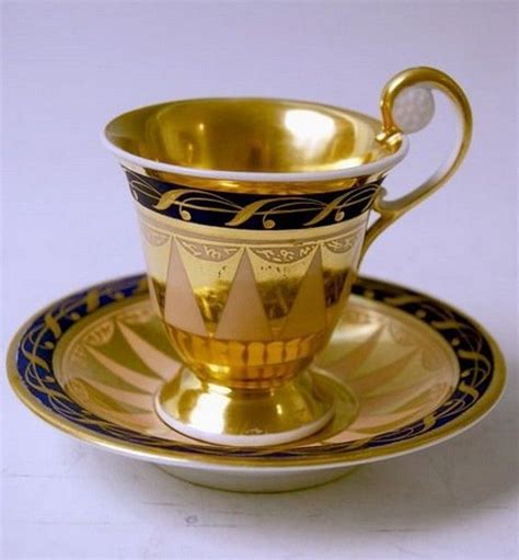 KPM Berlin Porcelain Germany Tea Cup And Saucer 1815 649x700