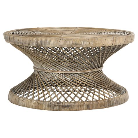 Safavieh home collection coffee table 1. Rattan Round Coffee Table ~ Eclectic Goods : Eclectic Goods